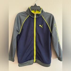 PUMA BOYS FULL ZIP JACKET SIZE 4T MINT